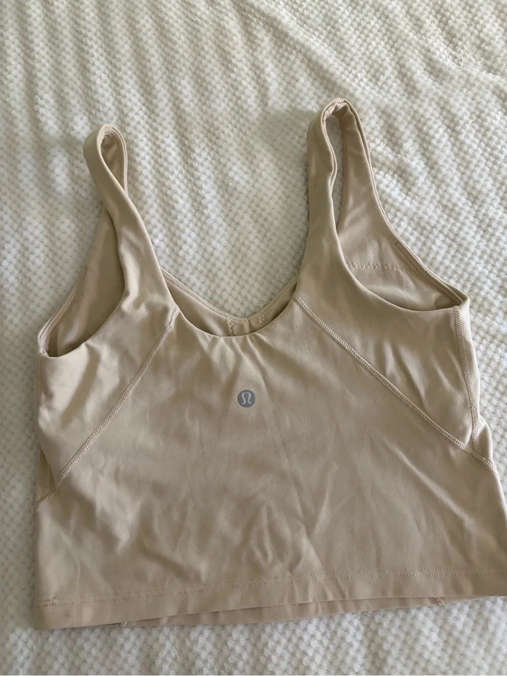 lululemon align tank light yellow